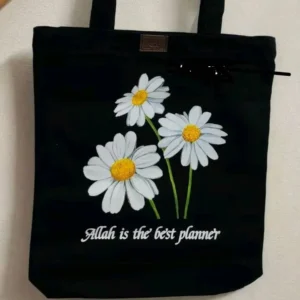 Flower - Allah is the best planer Tote bag